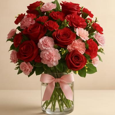 Waltz of Red & Pink